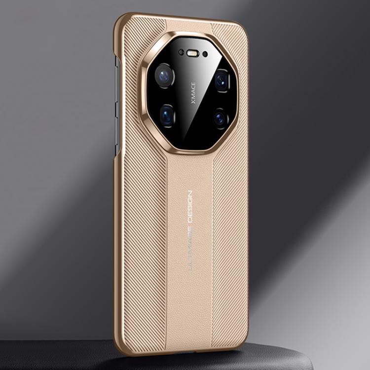 For Huawei Mate 80 Pro Max Imitation Ultimate Design Plain Leather Phone Case