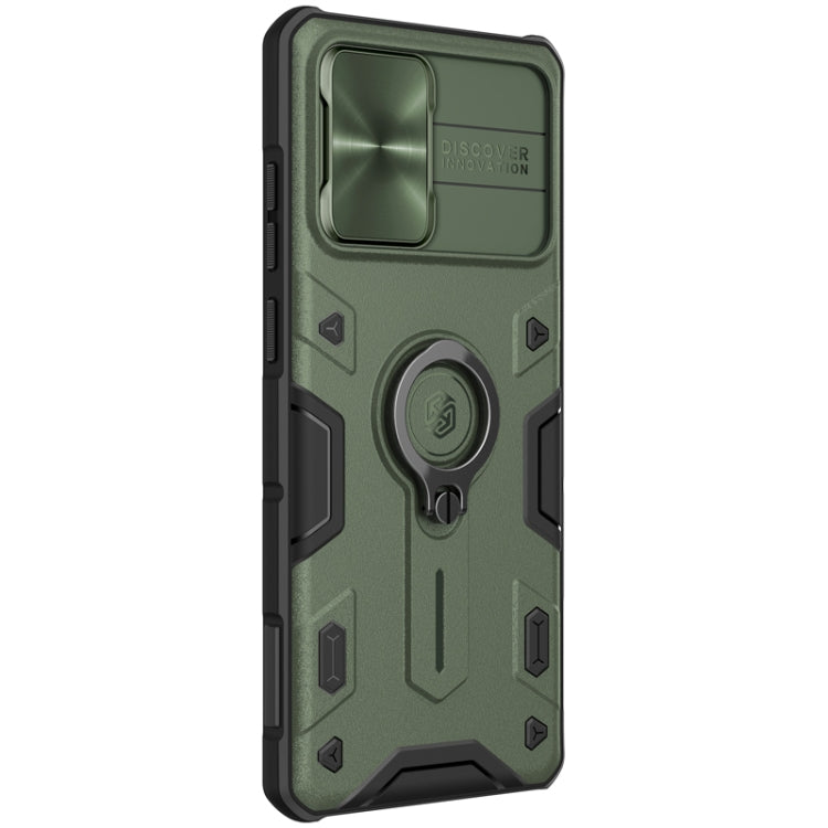 For Samsung Galaxy Note 20 NILLKIN Shockproof CamShield Armor Protective Case with Invisible Ring Holder