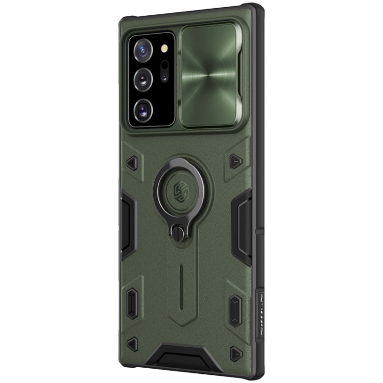 For Samsung Galaxy Note 20 Ultra NILLKIN Shockproof CamShield Armor Protective Case with Invisible Ring Holder