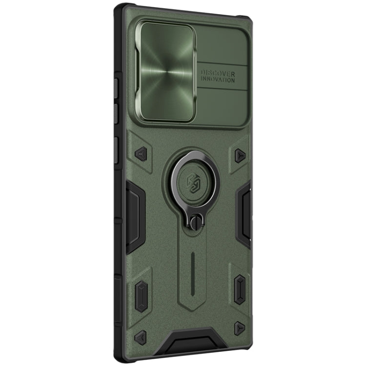 For Samsung Galaxy Note 20 Ultra NILLKIN Shockproof CamShield Armor Protective Case with Invisible Ring Holder