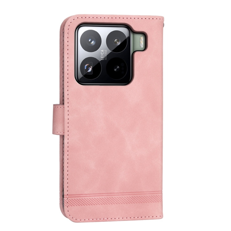 For Xiaomi 15 Dierfeng Dream Line TPU Hybrid PU Leather Phone Case