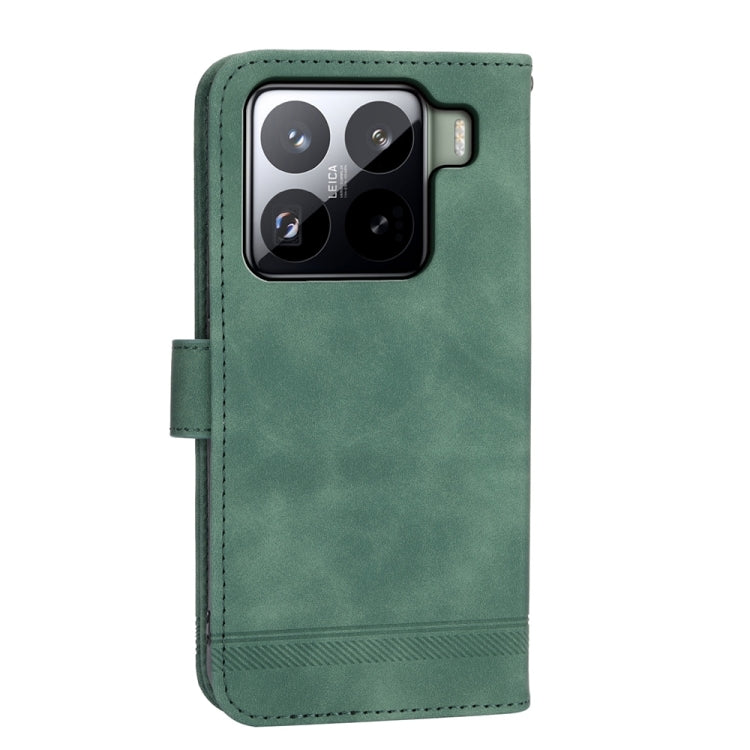 For Xiaomi 15 Dierfeng Dream Line TPU Hybrid PU Leather Phone Case