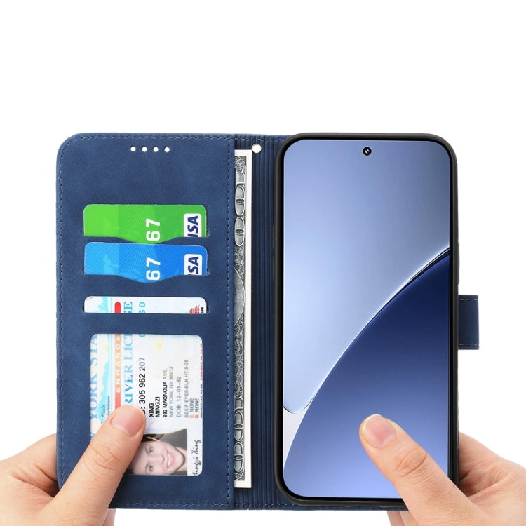 For Xiaomi 15 Dierfeng Dream Line TPU Hybrid PU Leather Phone Case
