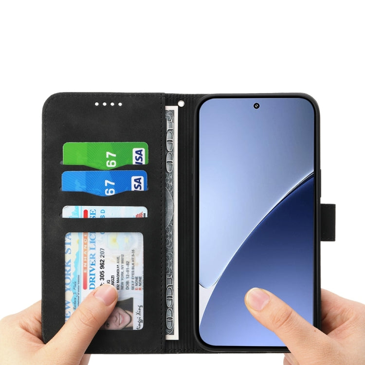 For Xiaomi 15 Dierfeng Dream Line TPU Hybrid PU Leather Phone Case