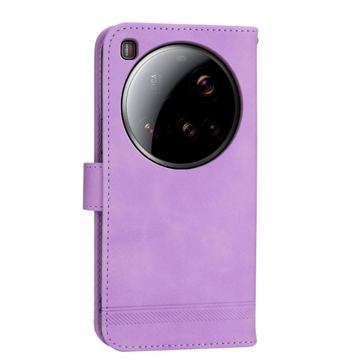 For Xiaomi 15 Ultra Dierfeng Dream Line TPU Hybrid PU Leather Phone Case
