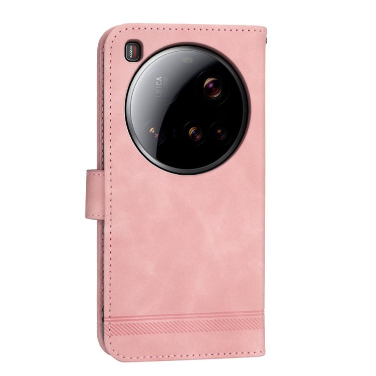 For Xiaomi 15 Ultra Dierfeng Dream Line TPU Hybrid PU Leather Phone Case