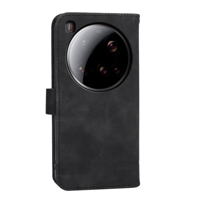 For Xiaomi 15 Ultra Dierfeng Dream Line TPU Hybrid PU Leather Phone Case