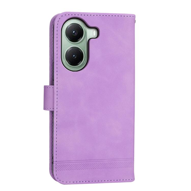 For Xiaomi Poco X7 Pro / Redmi Turbo 4 Dierfeng Dream Line TPU Hybrid PU Leather Phone Case