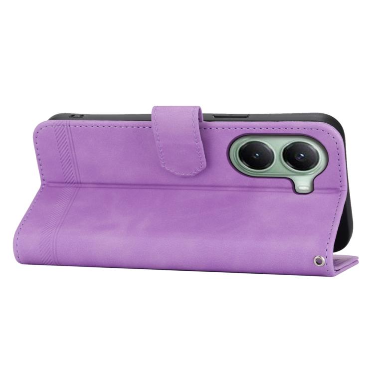 For Xiaomi Poco X7 Pro / Redmi Turbo 4 Dierfeng Dream Line TPU Hybrid PU Leather Phone Case