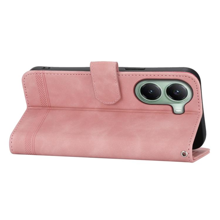 For Xiaomi Poco X7 Pro / Redmi Turbo 4 Dierfeng Dream Line TPU Hybrid PU Leather Phone Case