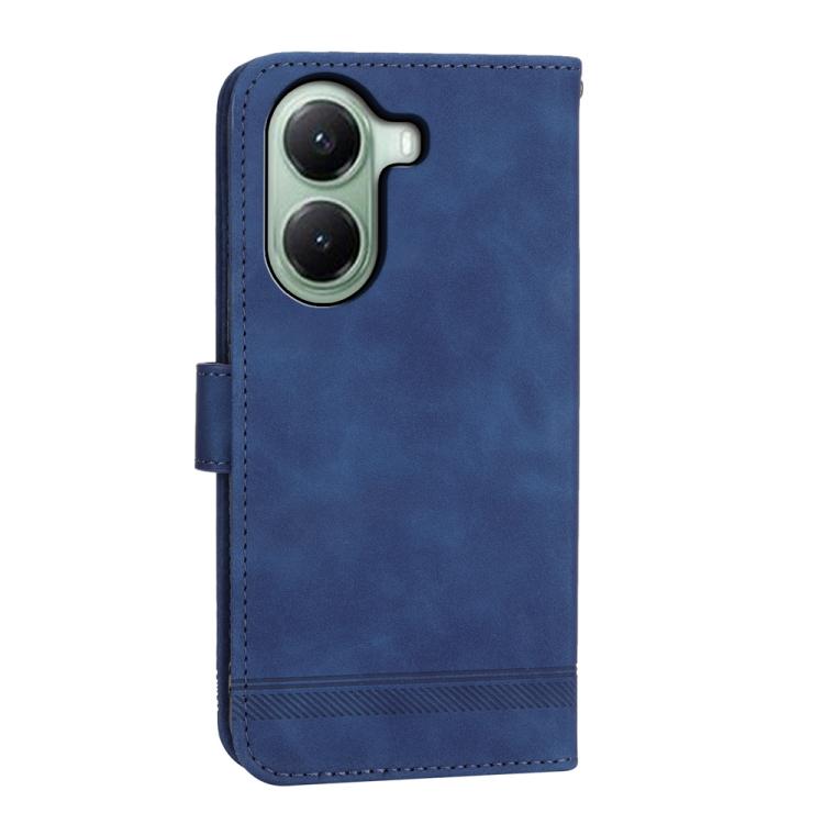 For Xiaomi Poco X7 Pro / Redmi Turbo 4 Dierfeng Dream Line TPU Hybrid PU Leather Phone Case