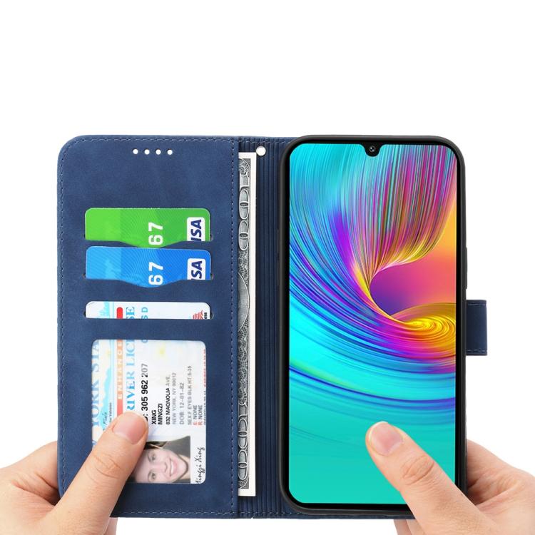 For Xiaomi Poco X7 Pro / Redmi Turbo 4 Dierfeng Dream Line TPU Hybrid PU Leather Phone Case