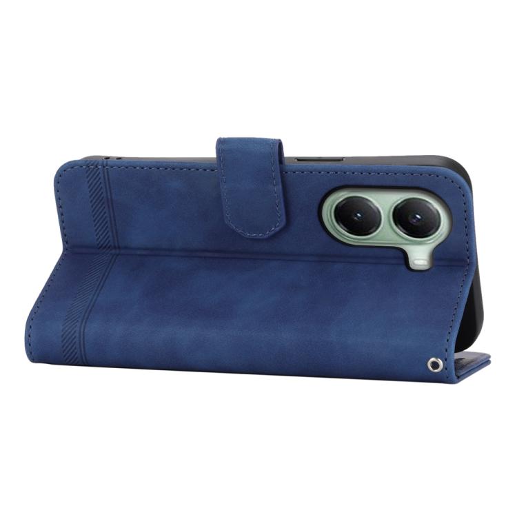 For Xiaomi Poco X7 Pro / Redmi Turbo 4 Dierfeng Dream Line TPU Hybrid PU Leather Phone Case