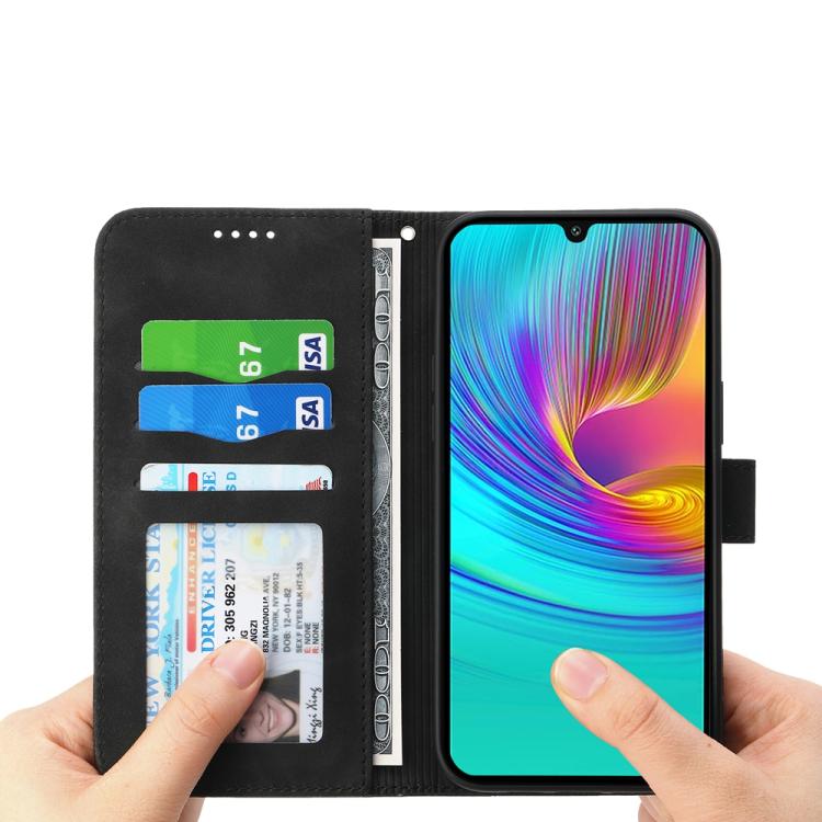 For Xiaomi Poco X7 Pro / Redmi Turbo 4 Dierfeng Dream Line TPU Hybrid PU Leather Phone Case