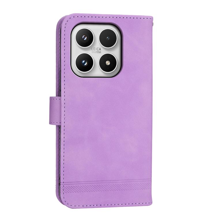 For Xiaomi 17 Dierfeng Dream Line TPU Hybrid PU Leather Phone Case