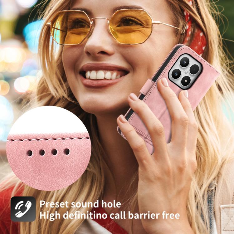 For Xiaomi 17 Dierfeng Dream Line TPU Hybrid PU Leather Phone Case