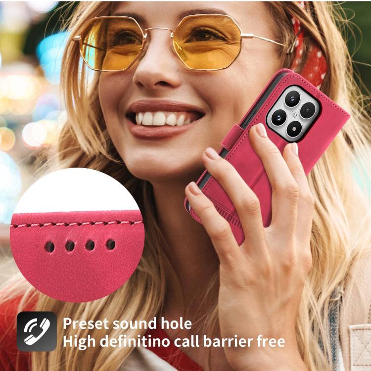 For Xiaomi 17 Dierfeng Dream Line TPU Hybrid PU Leather Phone Case