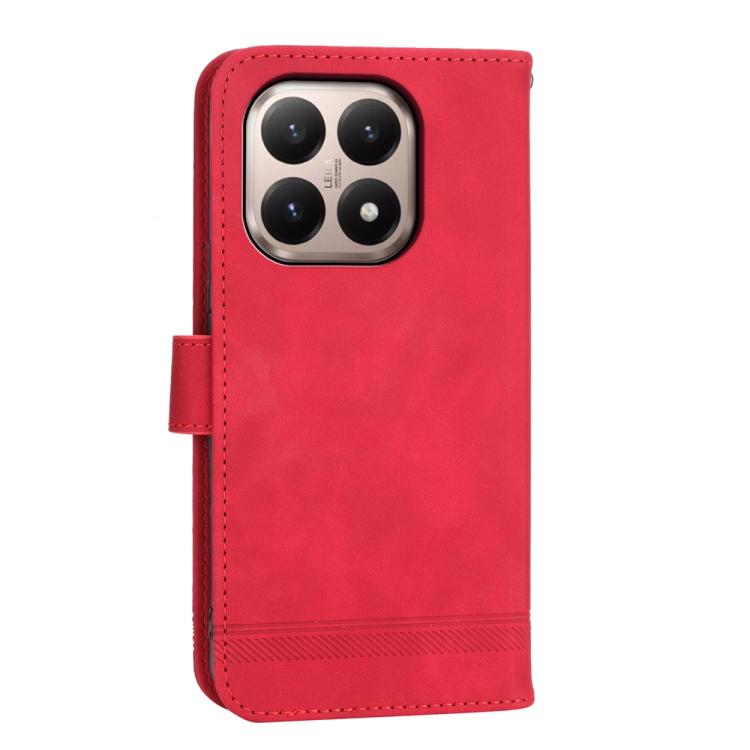 For Xiaomi 15T 5G Dierfeng Dream Line TPU Hybrid PU Leather Phone Case