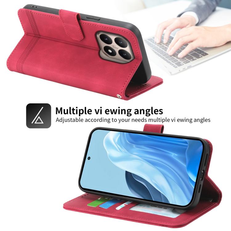 For Xiaomi 15T 5G Dierfeng Dream Line TPU Hybrid PU Leather Phone Case