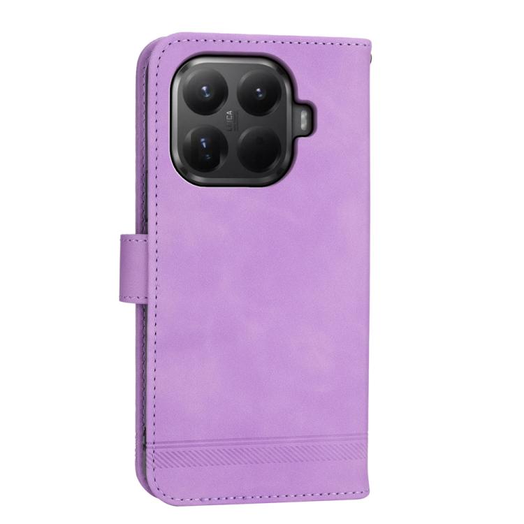 For Xiaomi 15T Pro 5G Dierfeng Dream Line TPU Hybrid PU Leather Phone Case