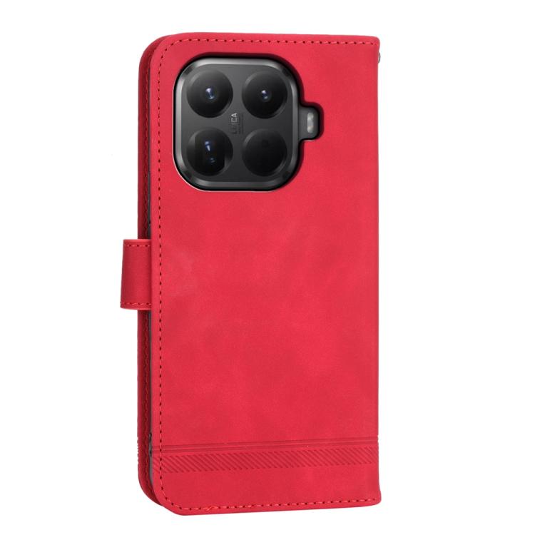 For Xiaomi 15T Pro 5G Dierfeng Dream Line TPU Hybrid PU Leather Phone Case