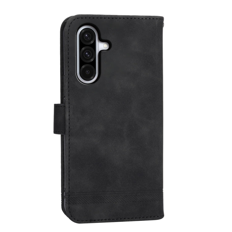 For Samsung Galaxy A36 Dierfeng Dream Line TPU Hybrid PU Leather Phone Case