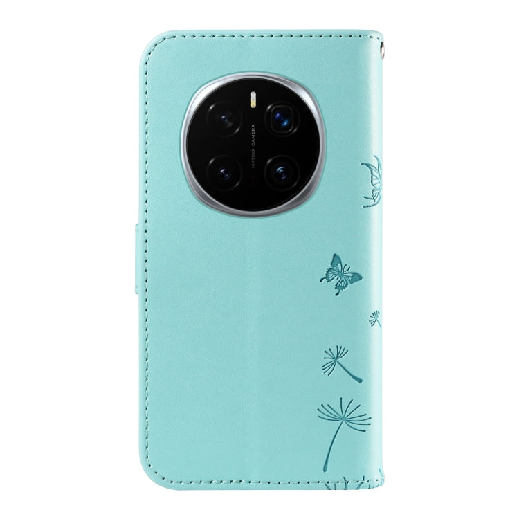 For Honor Magic7 Pro Dandelion Embossed Pattern Flip Leather Phone Case