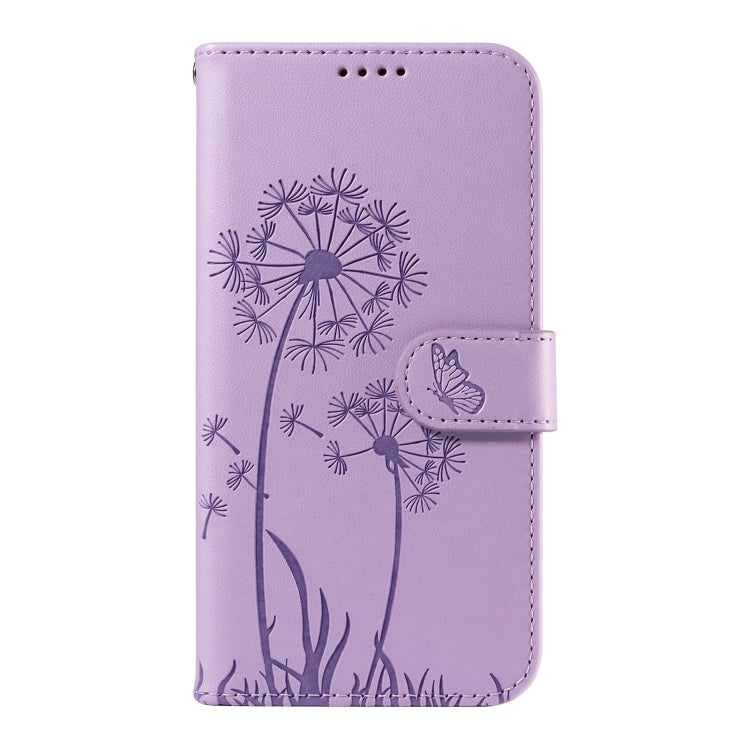 For Honor Magic7 Pro Dandelion Embossed Pattern Flip Leather Phone Case