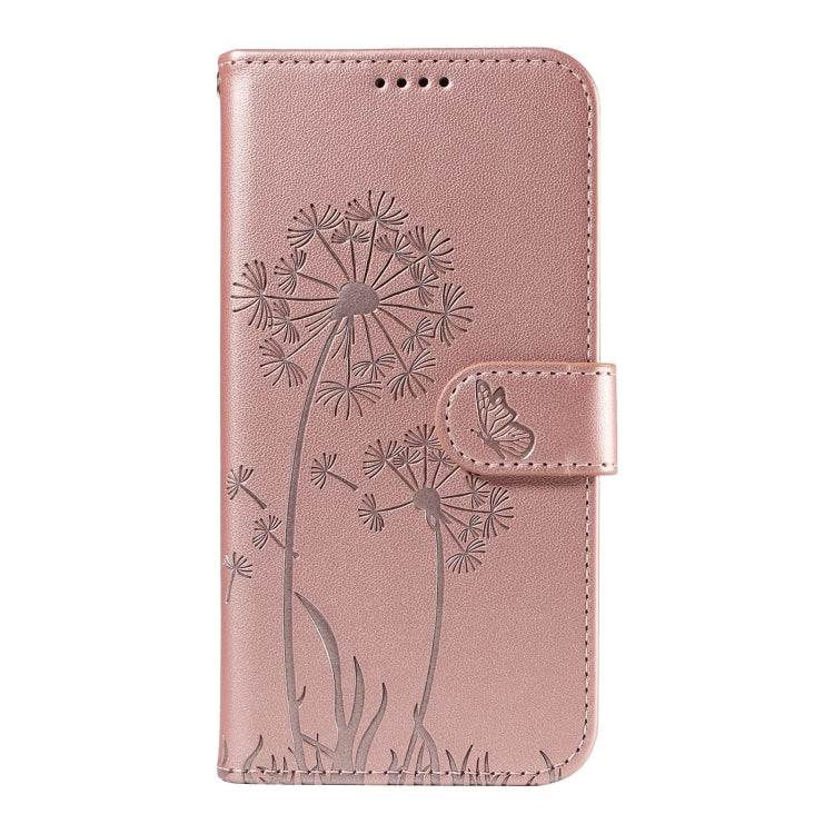 For Honor Magic7 5G Dandelion Embossed Pattern Flip Leather Phone Case