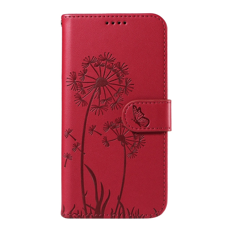 For Honor Magic7 5G Dandelion Embossed Pattern Flip Leather Phone Case