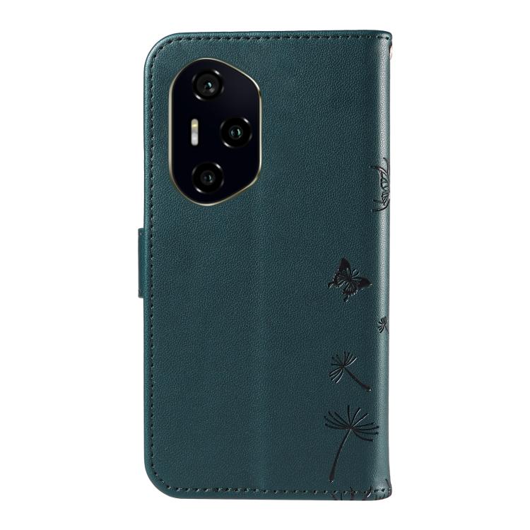 For Honor 300 Pro / 300 Ultra Dandelion Embossed Pattern Flip Leather Phone Case