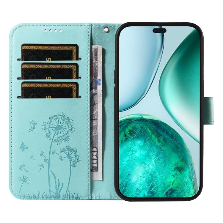 For Honor X8c 4G Global Dandelion Embossed Pattern Flip Leather Phone Case