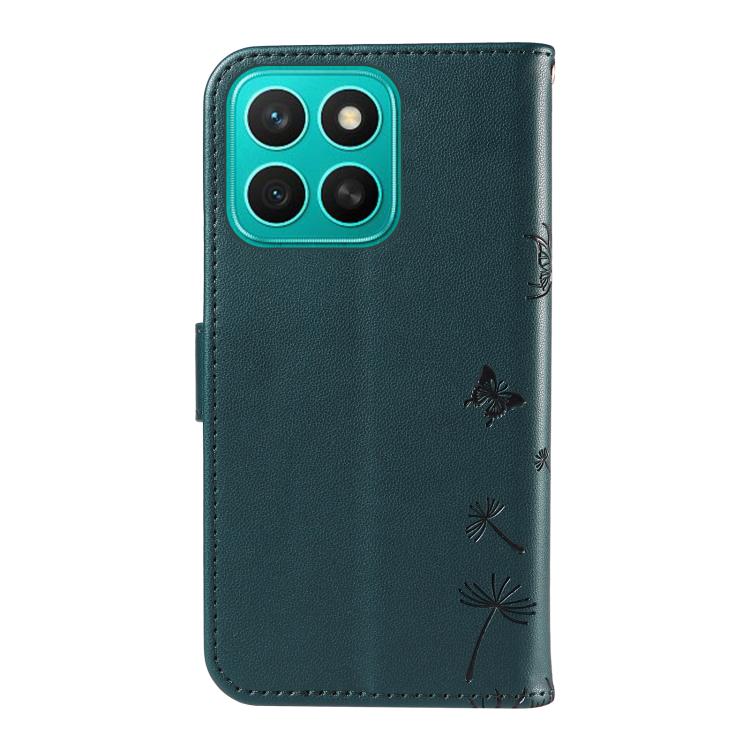 For Honor X8c 4G Global Dandelion Embossed Pattern Flip Leather Phone Case