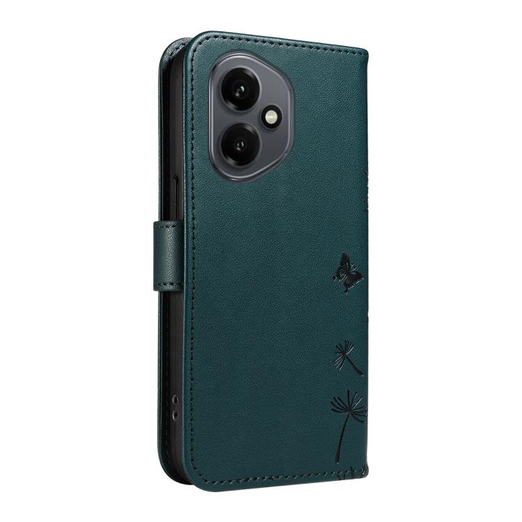 For Honor 400 Global 156.5mm Dandelion Embossed Pattern Flip Leather Phone Case