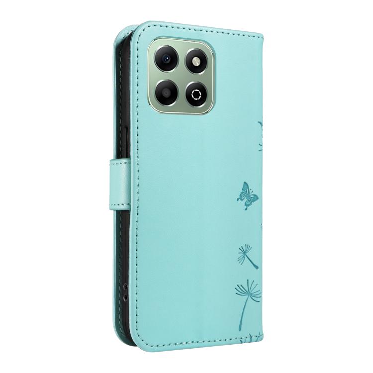 For Honor X6c / X6b / X6a / X5b Dandelion Embossed Pattern Flip Leather Phone Case