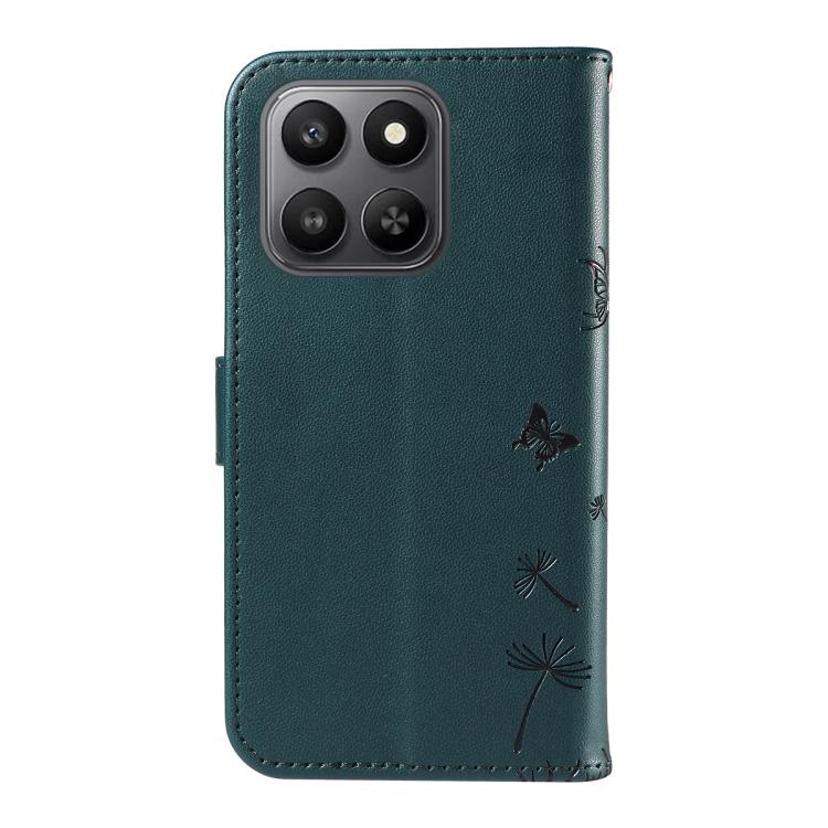 For Honor 400 Smart 5G Dandelion Embossed Pattern Flip Leather Phone Case