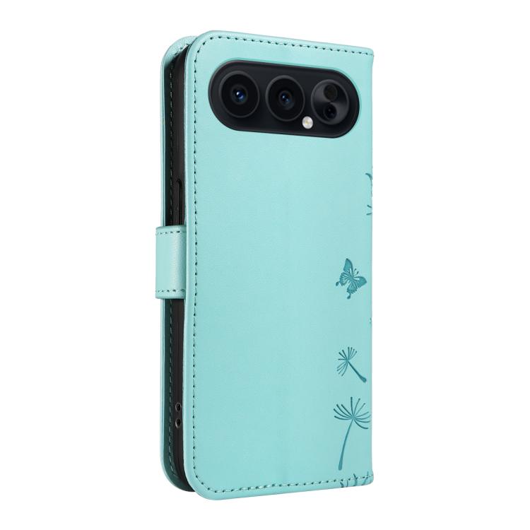 For Honor 500 Pro Global 155.8mm Dandelion Embossed Pattern Flip Leather Phone Case