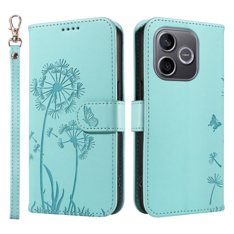 For Honor 600 Lite Global Dandelion Embossed Pattern Flip Leather Phone Case