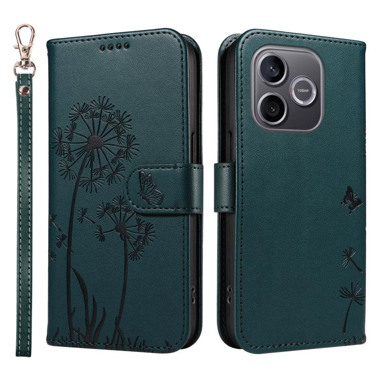For Honor 600 Lite Global Dandelion Embossed Pattern Flip Leather Phone Case
