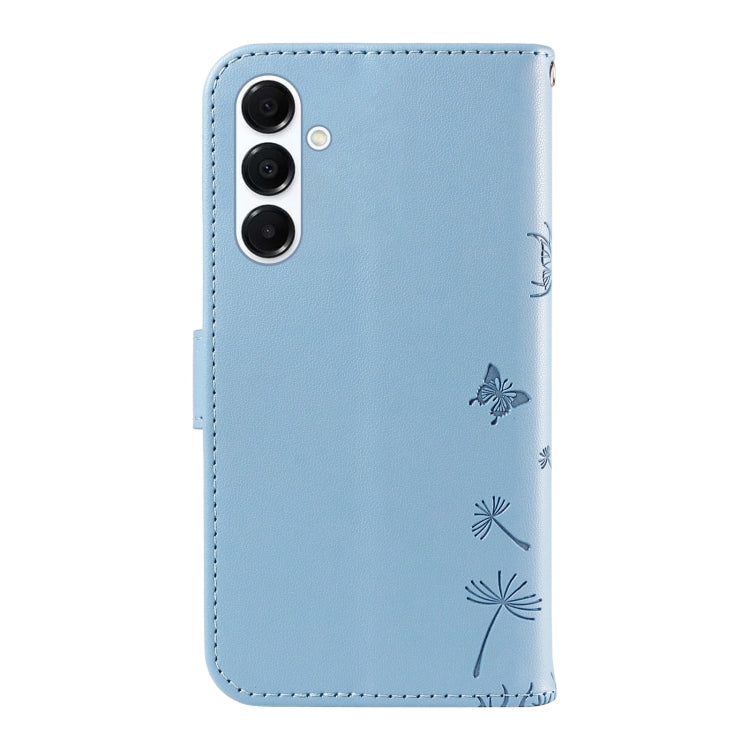 For Samsung Galaxy A26 5G Global Dandelion Embossed Pattern Flip Leather Phone Case