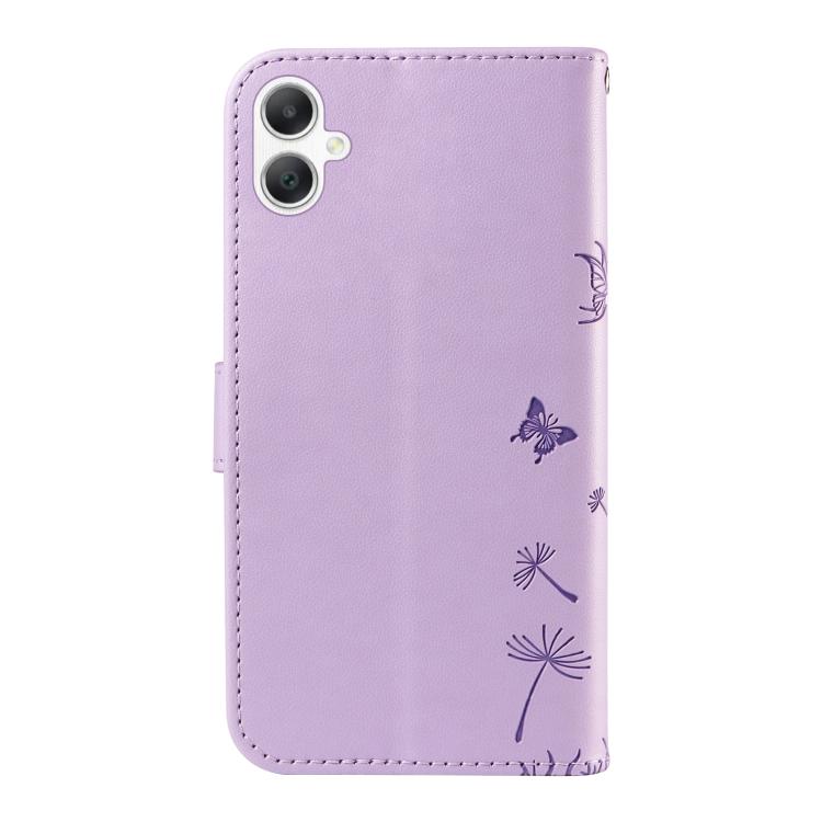 For Samsung Galaxy A06 5G / 4G Dandelion Embossed Pattern Flip Leather Phone Case