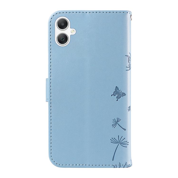 For Samsung Galaxy A06 5G / 4G Dandelion Embossed Pattern Flip Leather Phone Case