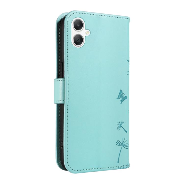 For Samsung Galaxy A07 5G Dandelion Embossed Pattern Flip Leather Phone Case