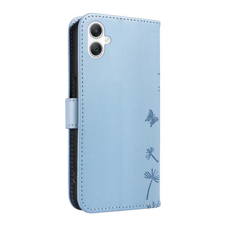 For Samsung Galaxy A07 5G Dandelion Embossed Pattern Flip Leather Phone Case
