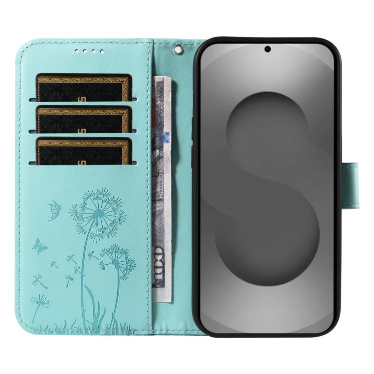 For Samsung Galaxy S26 Ultra 5G Dandelion Embossed Pattern Flip Leather Phone Case