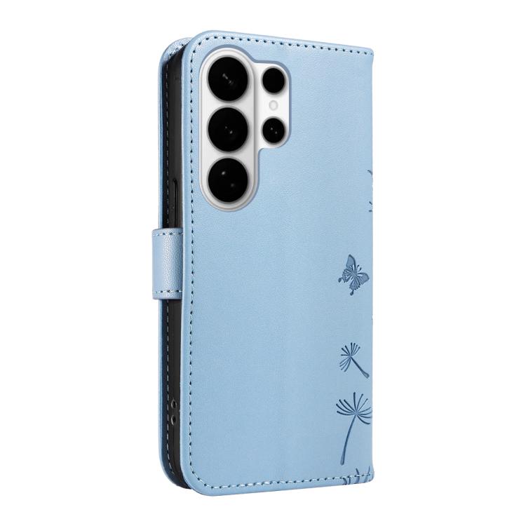 For Samsung Galaxy S26 Ultra 5G Dandelion Embossed Pattern Flip Leather Phone Case