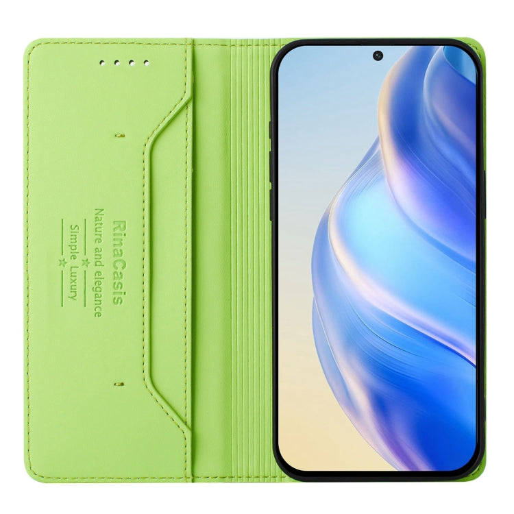 For Ulefone Note 16 Pro RC01 Dual-Folded Magnetic Suction RFID Leather Phone Case