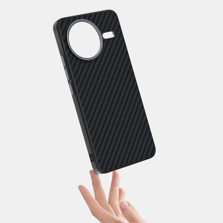 For Redmi K80 Pro Champion Edition ABEEL C Carbon Fiber Series 6D Micro Relief MagSafe Phone Case