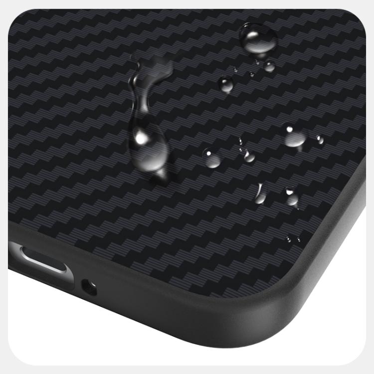 For Redmi K90/Poco F8 Pro ABEEL C Carbon Fiber Series 6D Micro Relief MagSafe Phone Case