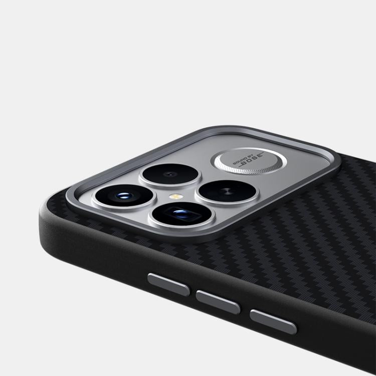 For Redmi K90/Poco F8 Pro ABEEL C Carbon Fiber Series 6D Micro Relief MagSafe Phone Case